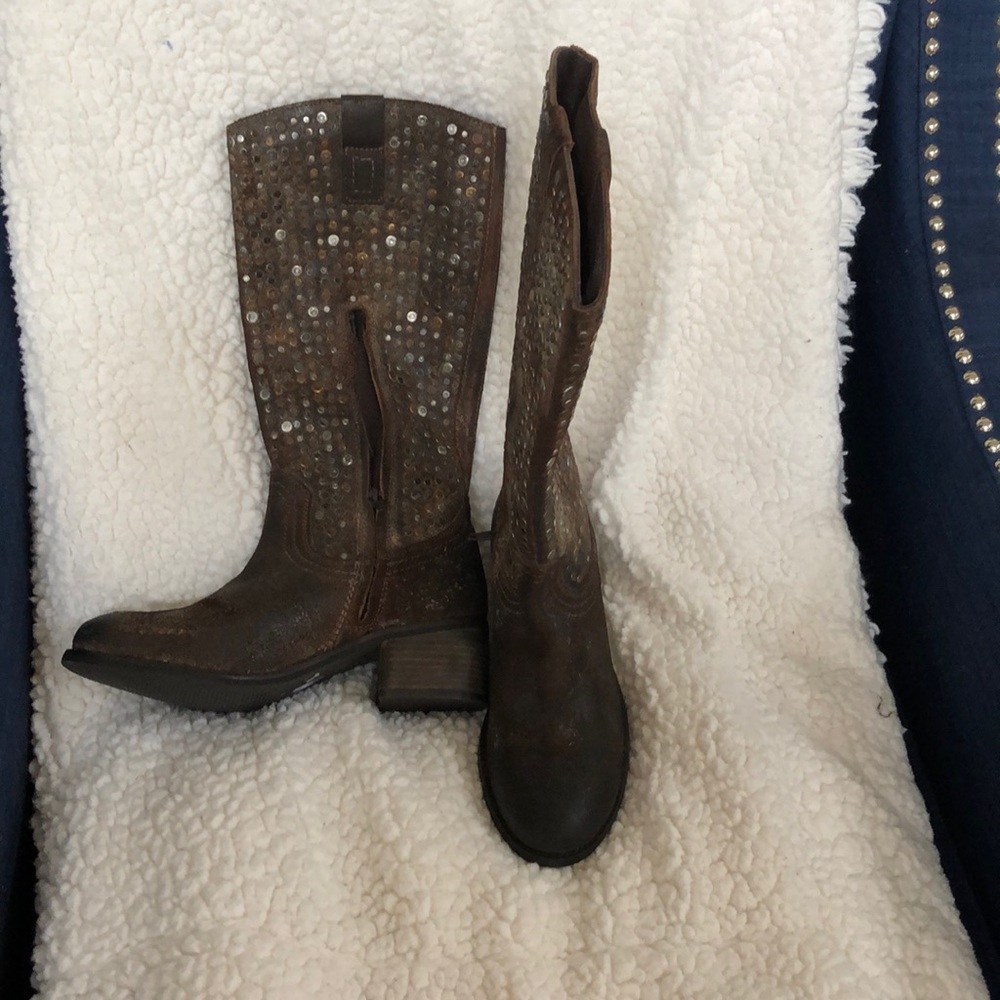 Diba True Distressed Riding Boots